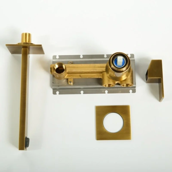 Смеситель для раковины Cezares Unika бронза UNIKA-BLI2-02 (детальная фотография), бронза