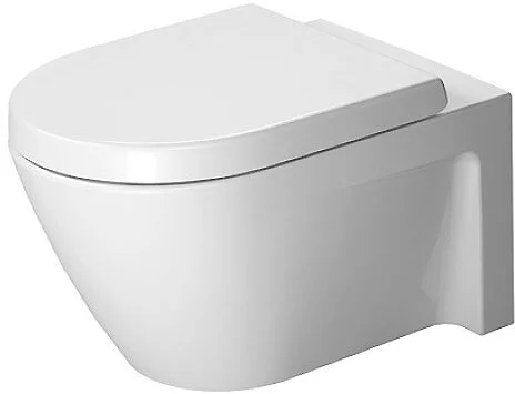 Унитаз подвесной Duravit Starck 2 белый 2534090000 (детальная фотография)