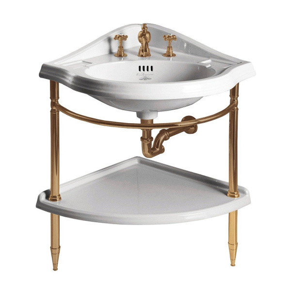 Консоль под раковину, бронза, Simas Arcade 1011 BR (детальная фотография), по запросу