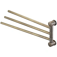 Полотенцедержатель WasserKRAFT светлая бронза