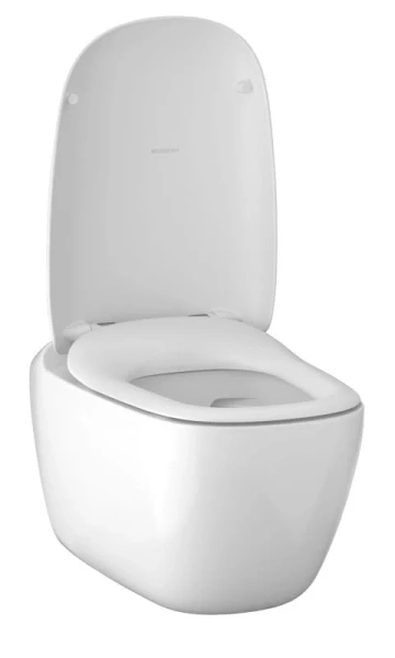 Унитаз подвесной Geberit Citterio 500.510.01.1 безободковый (детальная фотография), современные, hi-tech