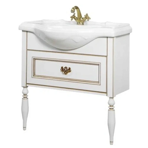 Тумба под раковину напольная Roca America Evolution L 85 см дуб молочный - фото 2