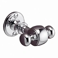 Крючок для ванной двойной, цвет хром, Devon&Devon First Class