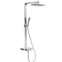 Душевая стойка Black&White Universe хром