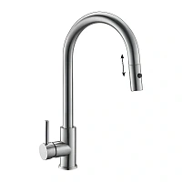 Смеситель для кухни BelBagno с выдвижной лейкой
