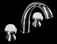 Смеситель для раковины Boheme Satine хром