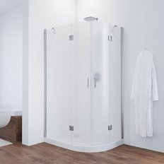 Душевой уголок стекло сатин Vegas-glass AFS-F 120х90 10 L