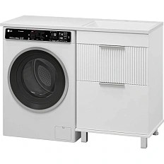 Тумба под раковину напольная Brevita Enfida 60 см белая