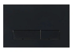 Клавиша смыва BelBagno Marmi черная матовая