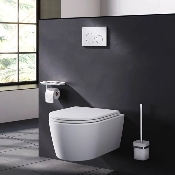 Клавиша смыва Am.Pm PrimeFit белая I090101 (детальная фотография) index_1