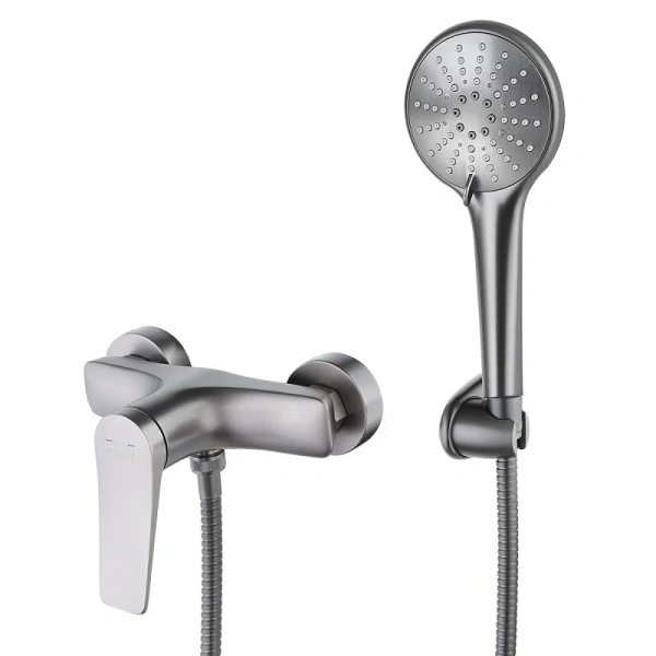 Смеситель для душа Lemark Bronx графит LM3703GM (детальная фотография)