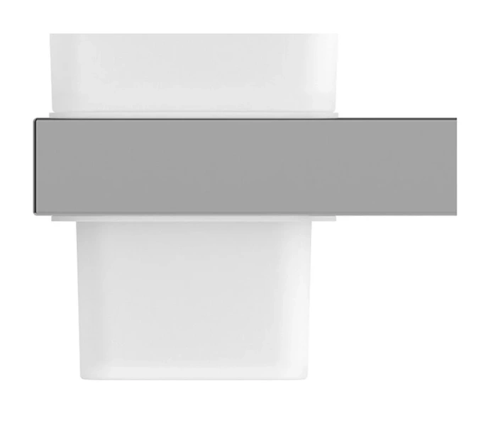 Стакан для ванной Cezares Slider хром SLIDER-TUMS-01 (детальная фотография), хром, белые, комбинированные