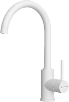 Смеситель для кухни Omoikiri Shinagawa WH-P белый