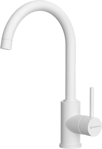 Смеситель для кухни Omoikiri Shinagawa WH-P белый - фото 1