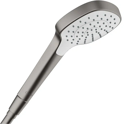 Лейка для душа Hansgrohe Croma Select E шлифованный черный хром - фото 4
