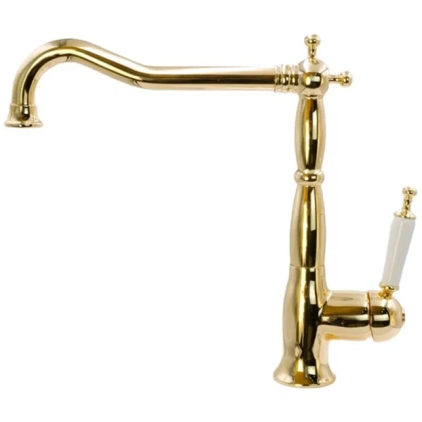Смеситель для кухни Migliore Oxford золото 18274 (детальная фотография), золото, комбинированные