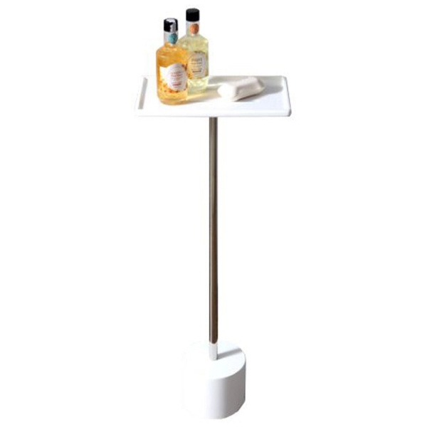 Стойка для ванной Abber Stein белая AS1635 (детальная фотография)