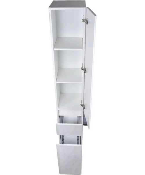 Шкаф-пенал напольный Style Line Атлантика 30 см бетон крем СС-00002277 (детальная фотография), 30 см