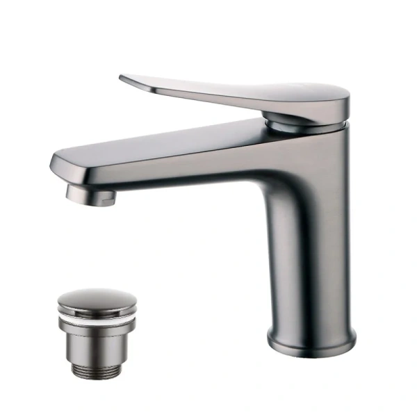 Смеситель для раковины Lemark Bronx графит LM3706GM (детальная фотография)