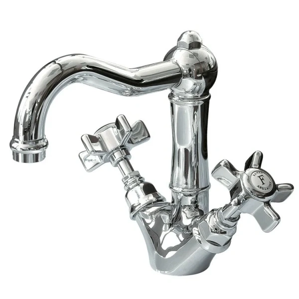 Смеситель для раковины, хром, Nicolazzi Half Dome Crystal 1432CR93 (детальная фотография)