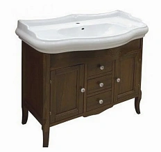 Тумба под раковину напольная Kerasan Retro 90 см noce