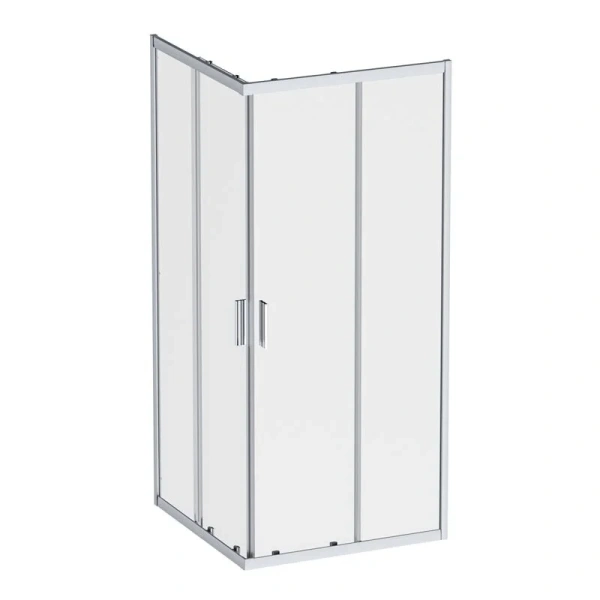 Душевой уголок Am.Pm Gem 90x90 см профиль хром матовый W90G-403-9090MT (детальная фотография)
