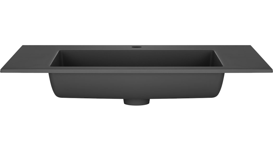 Раковина мебельная Vincea 80 см черная VCB-13800B (детальная фотография), в наличии