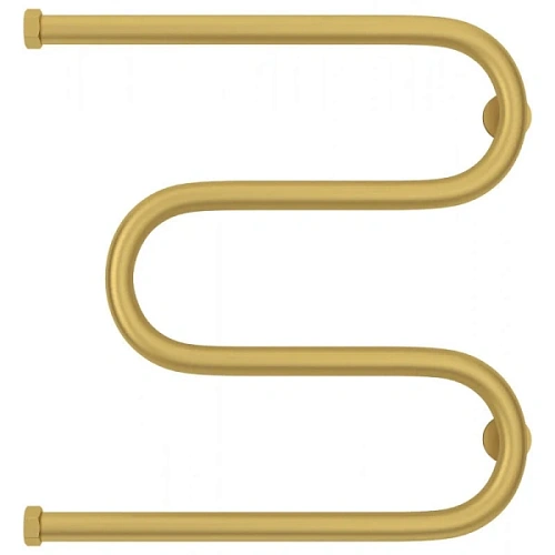 Полотенцесушитель водяной Сунержа М-образный 50х50 см золото матовое - фото 7