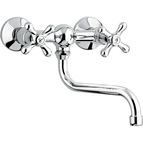 Смеситель для кухни, хром, Emmevi Deco Classic - фото 1