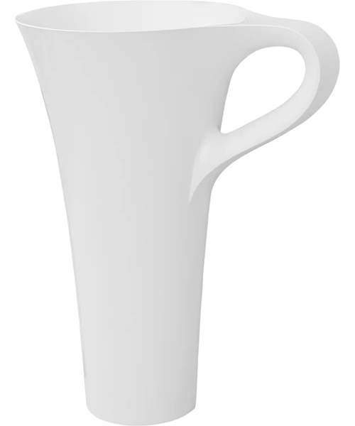 Раковина ArtCeram One Shot Cup OSL004 (детальная фотография)