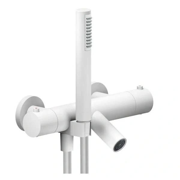 Смеситель для ванны Nobili Live белый матовый LV00010/2WM (детальная фотография)