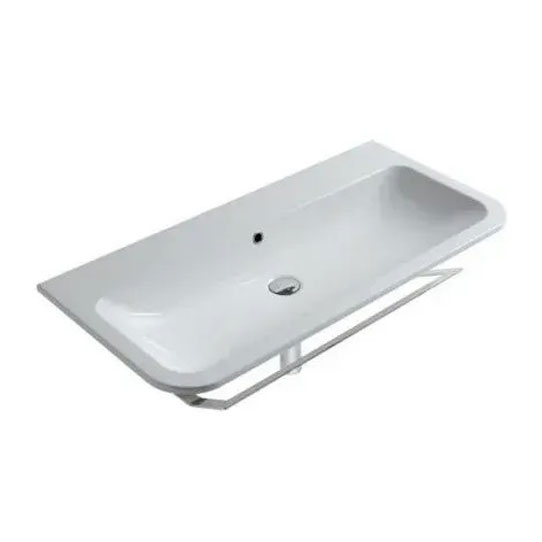 Полотенцедержатель для раковины, цвет хром, Globo Stone PS100CR (детальная фотография)