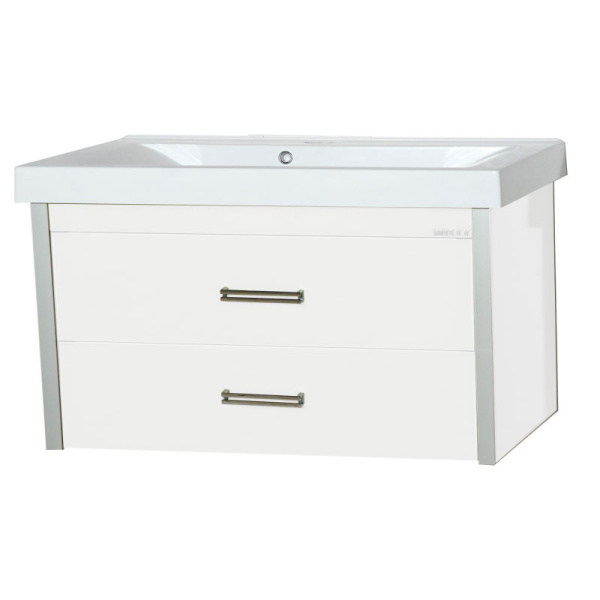 Тумба для раковины, цвет белый White, Misty Джулия Qvatro Л-ДжК01090-5210П2Я (детальная фотография)