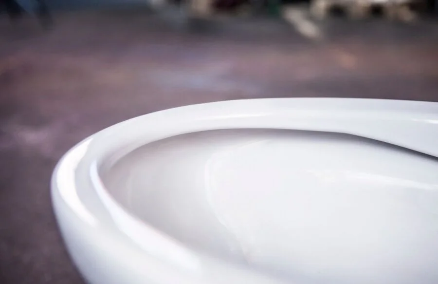 Унитаз напольный Gustavberg Estetic GB1183002 (детальная фотография), сиденье с микролифтом , низкие