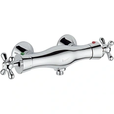 Смеситель для душа термостатический, медь, Emmevi Deco Classic