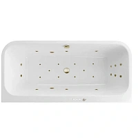 Ванна гидромассажная Excellent Arana Ultra 180 x 85 см, белый/бронза, WAEX.ARA18.ULTRA.BR