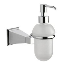 Дозатор жидкого мыла с держателем для ванной Nicolazzi Margherita-Vincent 1089