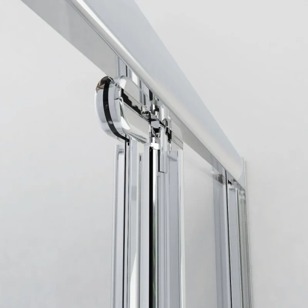 Душевой уголок Vincea Garda 90х80 см стекло прозрачное VSR-1G8090CL (детальная фотография), недорогие, стеклянные, угловые, без поддона