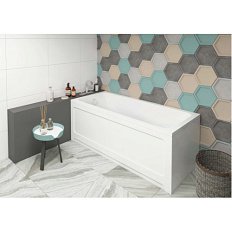 Ванна акриловая Акватек Мия 130х70 см прямоугольная