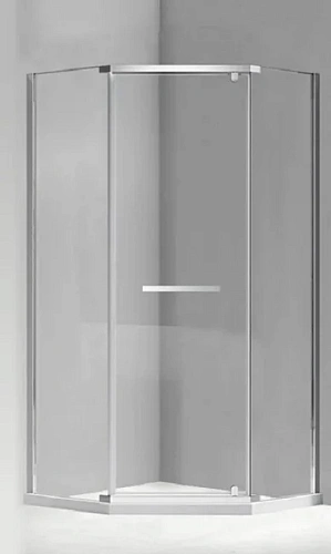 Душевой уголок RGW Passage PA-83 90х90 см профиль хром стекло прозрачное - фото 1