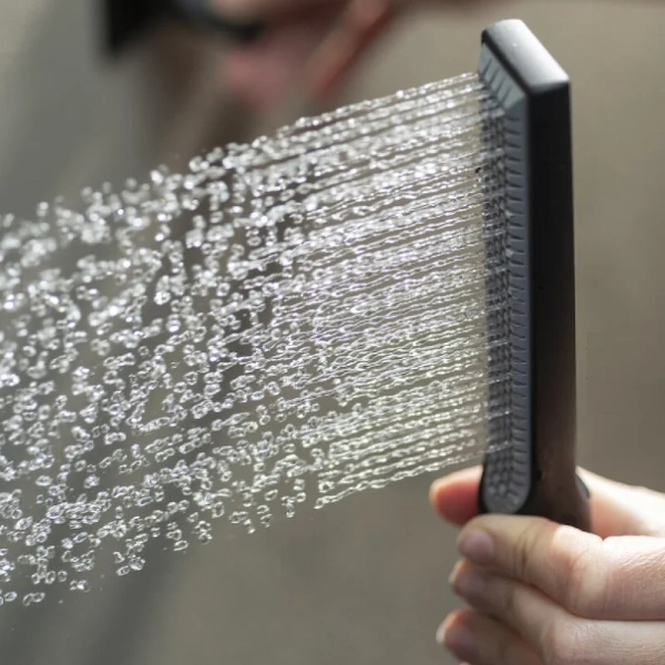 Душевой гарнитур Bossini Apice черный матовый D48088.073 (детальная фотография), современные, hi-tech