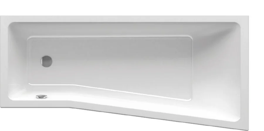 Ванна акриловая, правый вариант, Ravak BeHappy II 150 C991000000 (детальная фотография), недорогие, маленькие