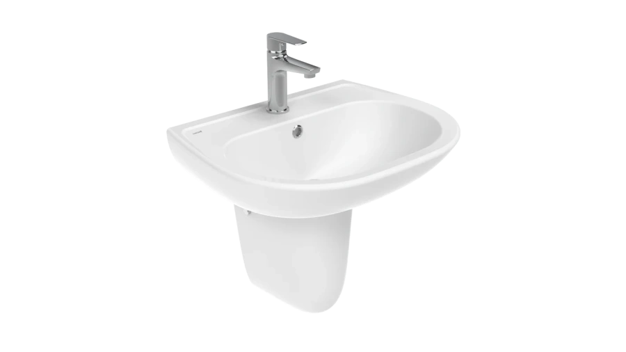 Раковина Creavit Sedef 55 см белая SD055-00CB00E-0000 (детальная фотография)