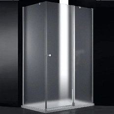Душевой уголок Cezares Elena 120x90 см левый рифленое стекло