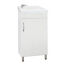 Тумба с раковиной напольная Style Line Эко Стандарт ЛС-00000307 40 см с дверцами