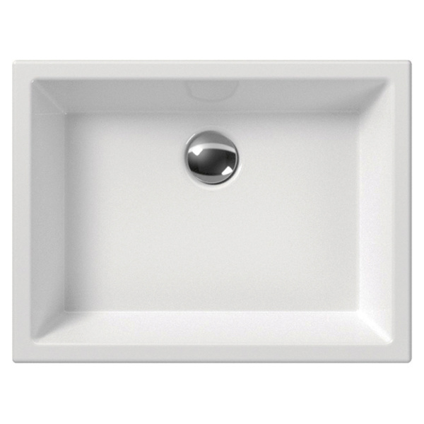 Раковина накладная GSI Kube 8982 (детальная фотография), современные, hi-tech