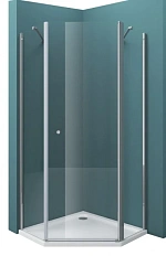 Душевой уголок BelBagno Etna 90х90 см с прозрачным стеклом