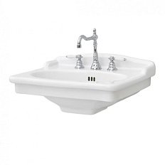 Раковина ArtCeram Hermitage 68 см белая