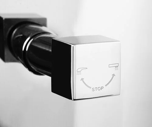 Смеситель для душа WasserKRAFT Aller 10641 однорычажный (детальная фотография), современные, hi-tech