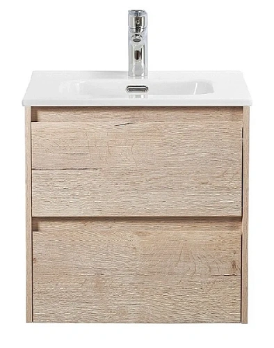 Тумба под раковину подвесная BelBagno Kraft 50 см Rovere Galifax Bianco - фото 8